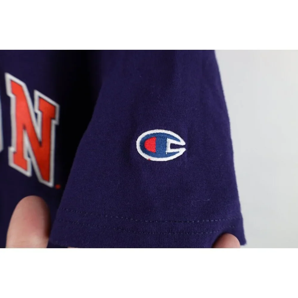 Vintage Y2K Champion Mens XL Spell Out Clemson University Short Sleeve T-Shirt - Picture 4 of 13